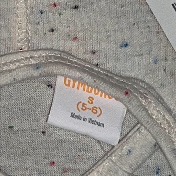 Gymboree Girls Gray Tunic Tee Short Sleeve T-Shirt Cut Out Back Small NWT - Picture 5 of 8